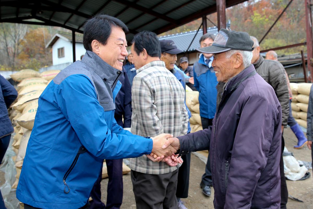 쌍책면 공공비축미매입현장방문