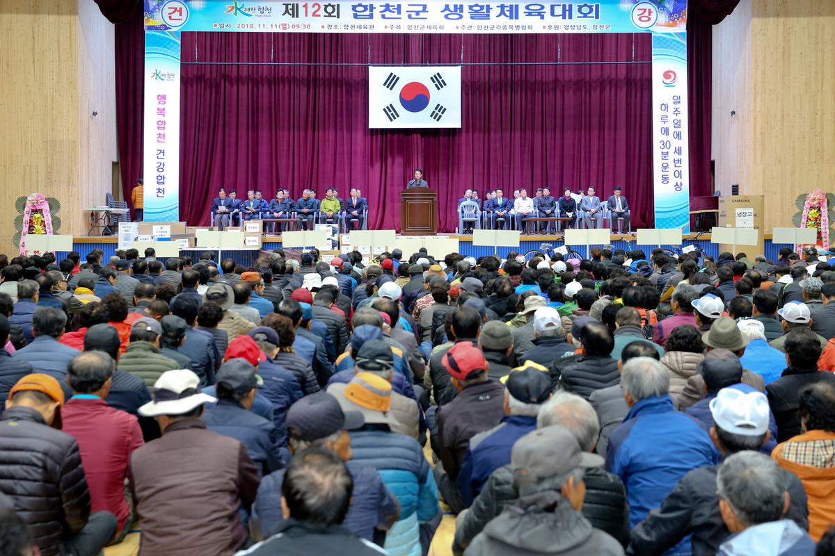 제12회 합천군생활체육대회