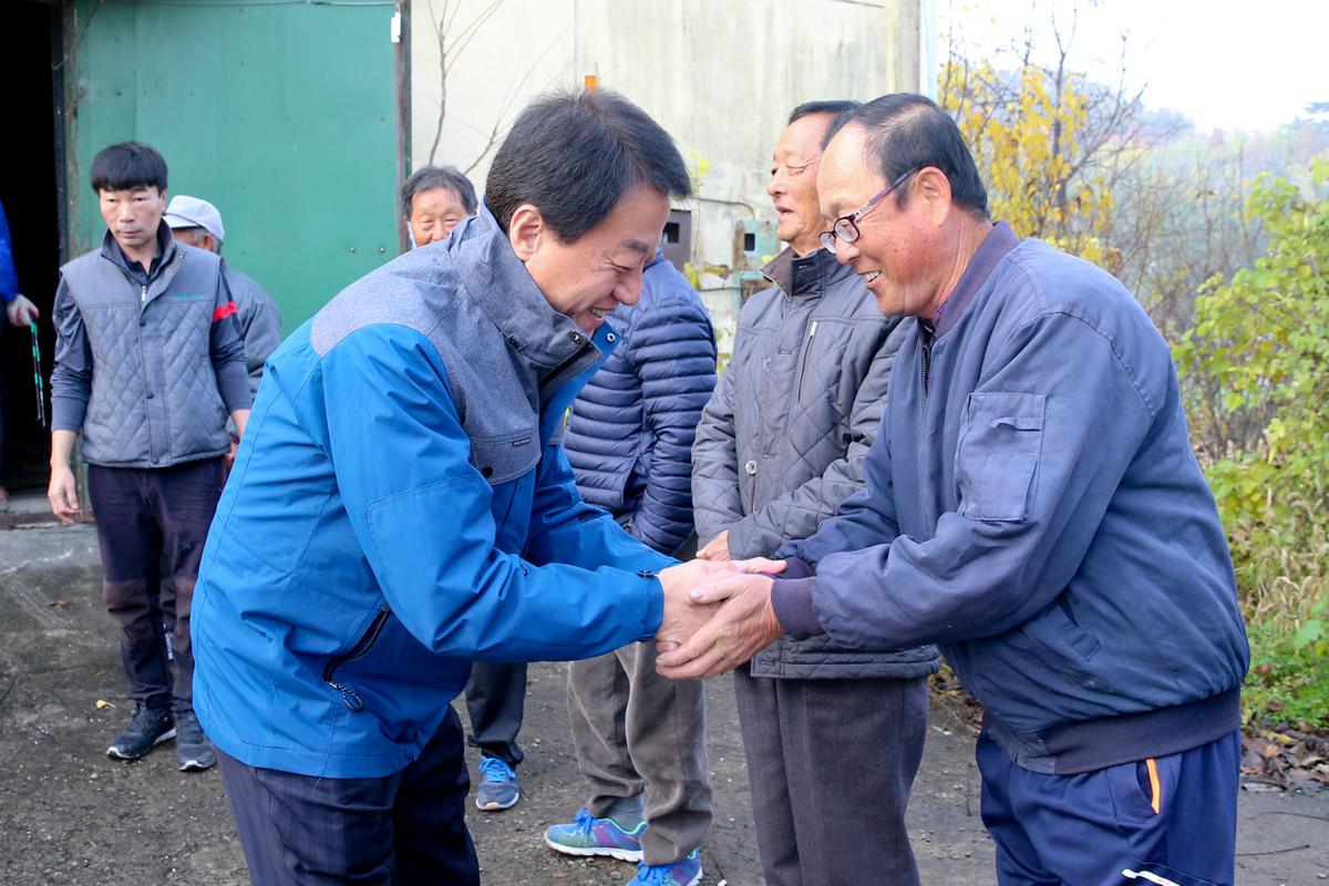 율곡면 공공비축미 매입 현장 방문