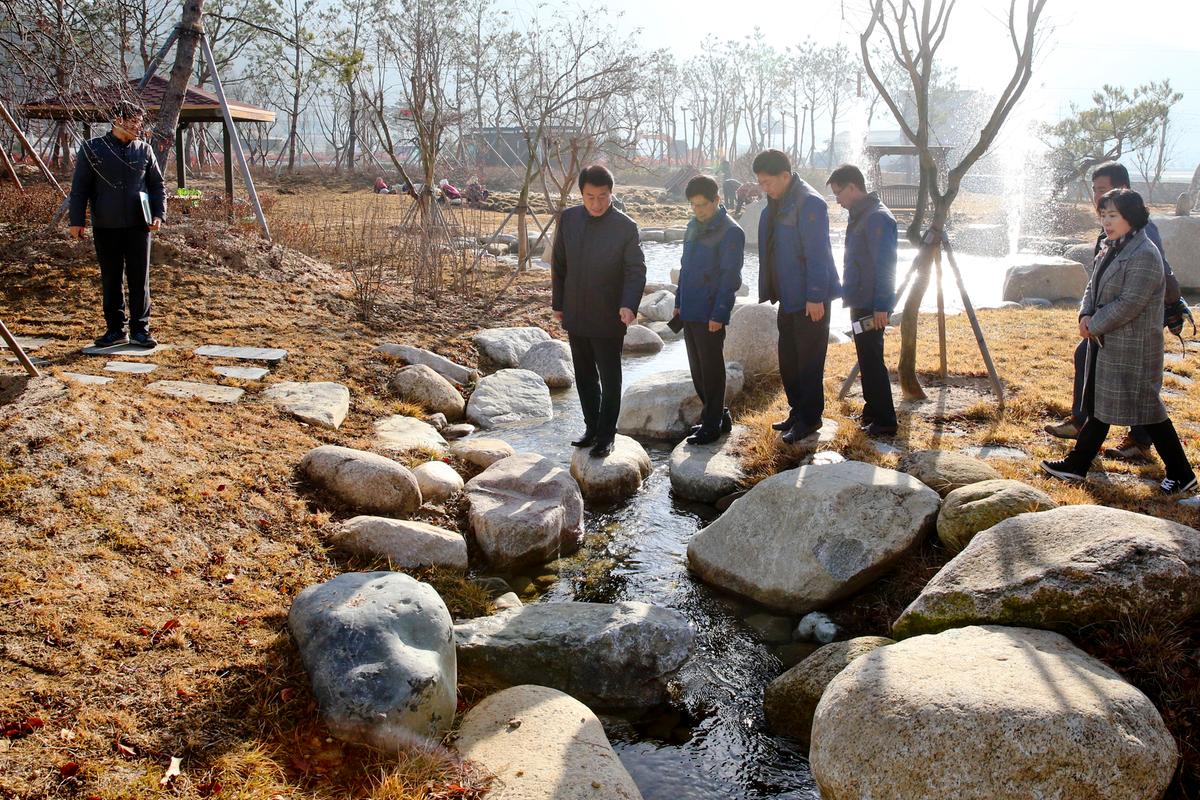 고향의강사업 현장방문