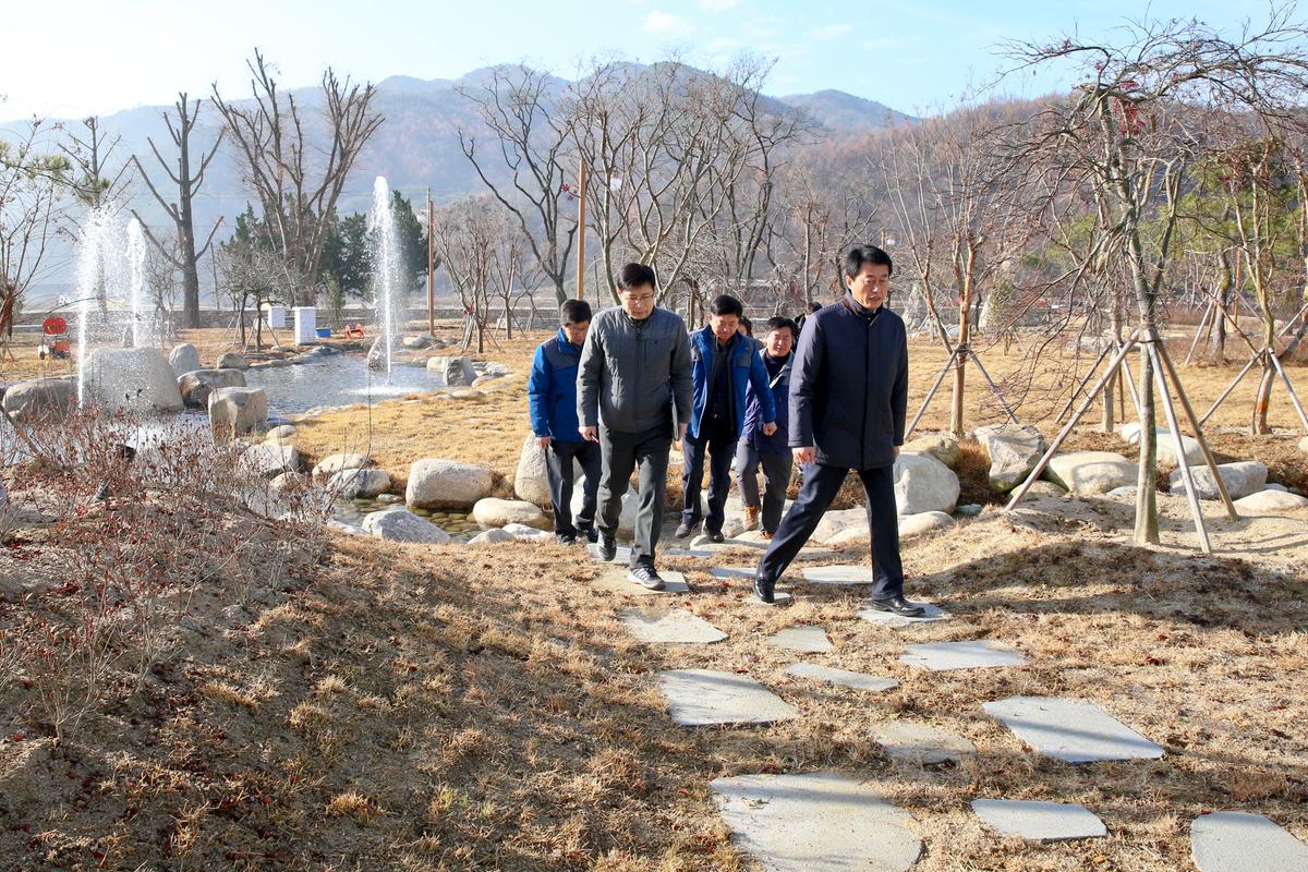 고향의강사업 현장방문