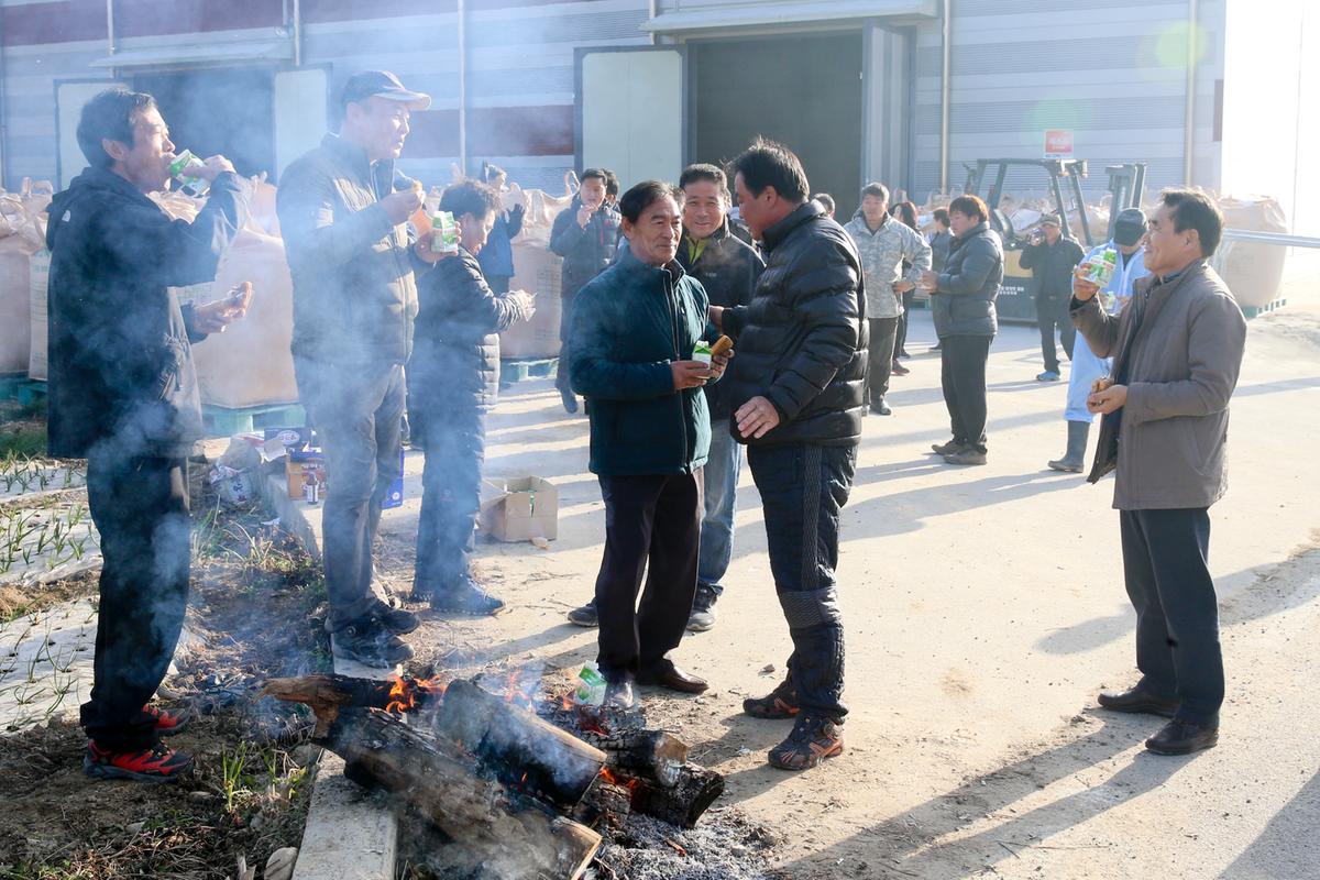 가야면 공공비축미 매입 현장 방문