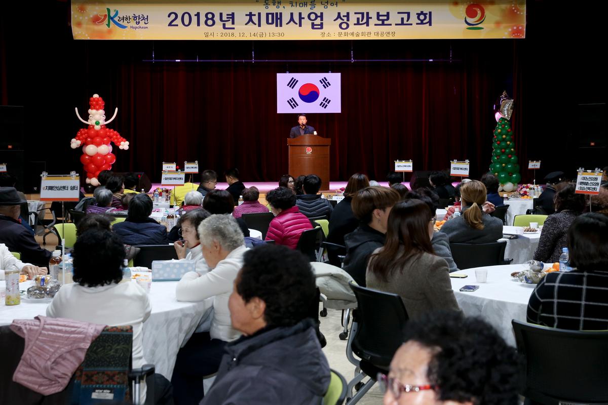 2018년 치매사업 성과보고회