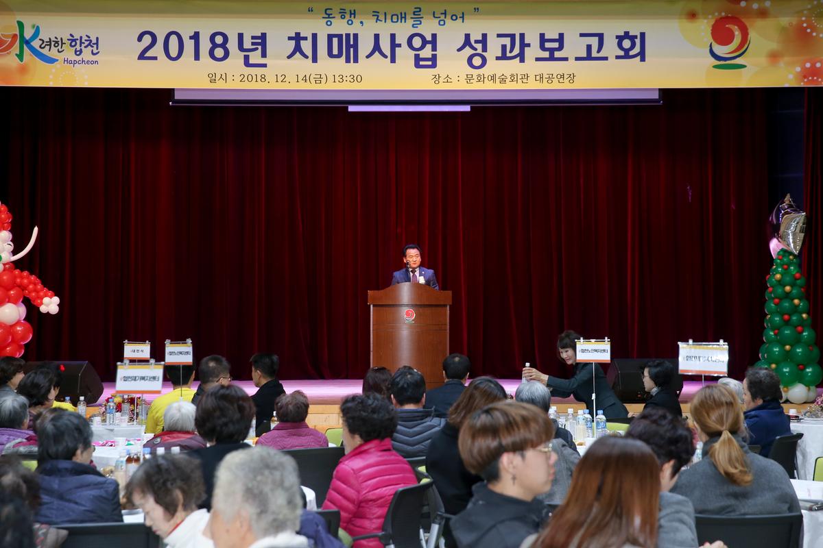 2018년 치매사업 성과보고회