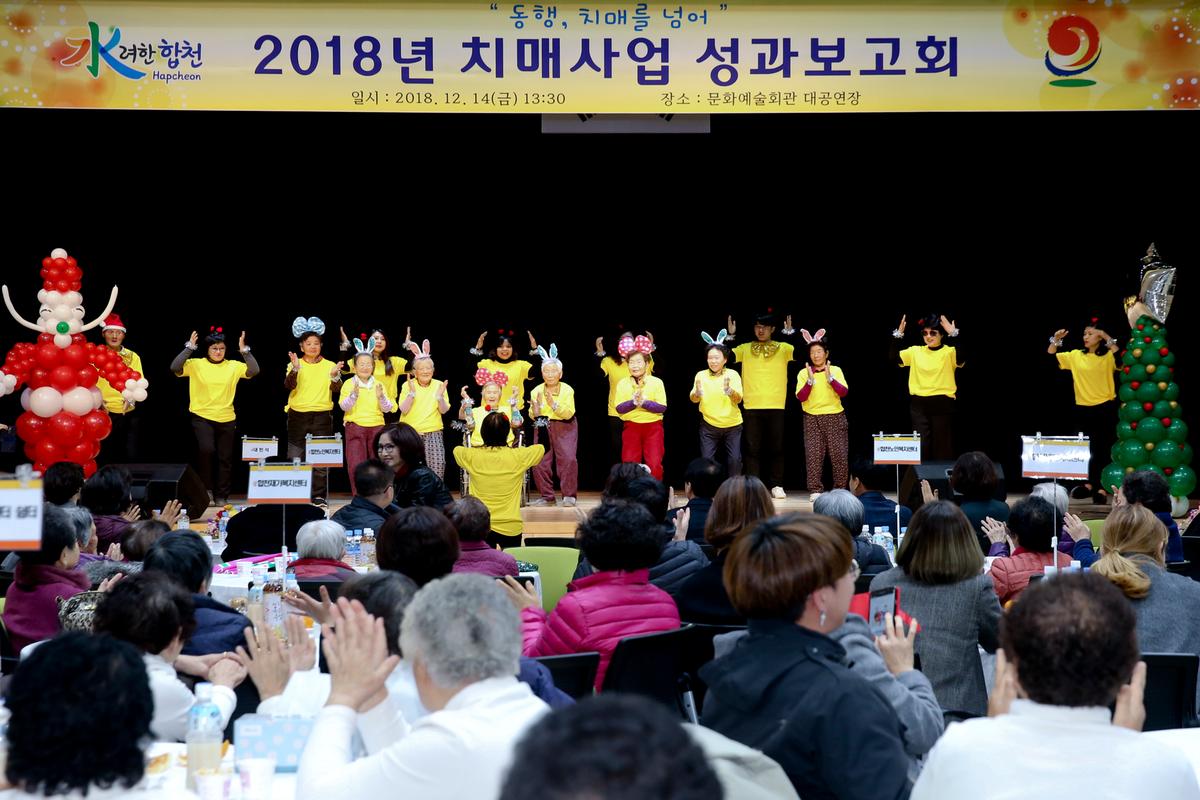2018년 치매사업 성과보고회