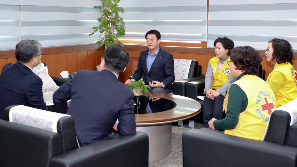 2019년 적십자 특별회비 전달식