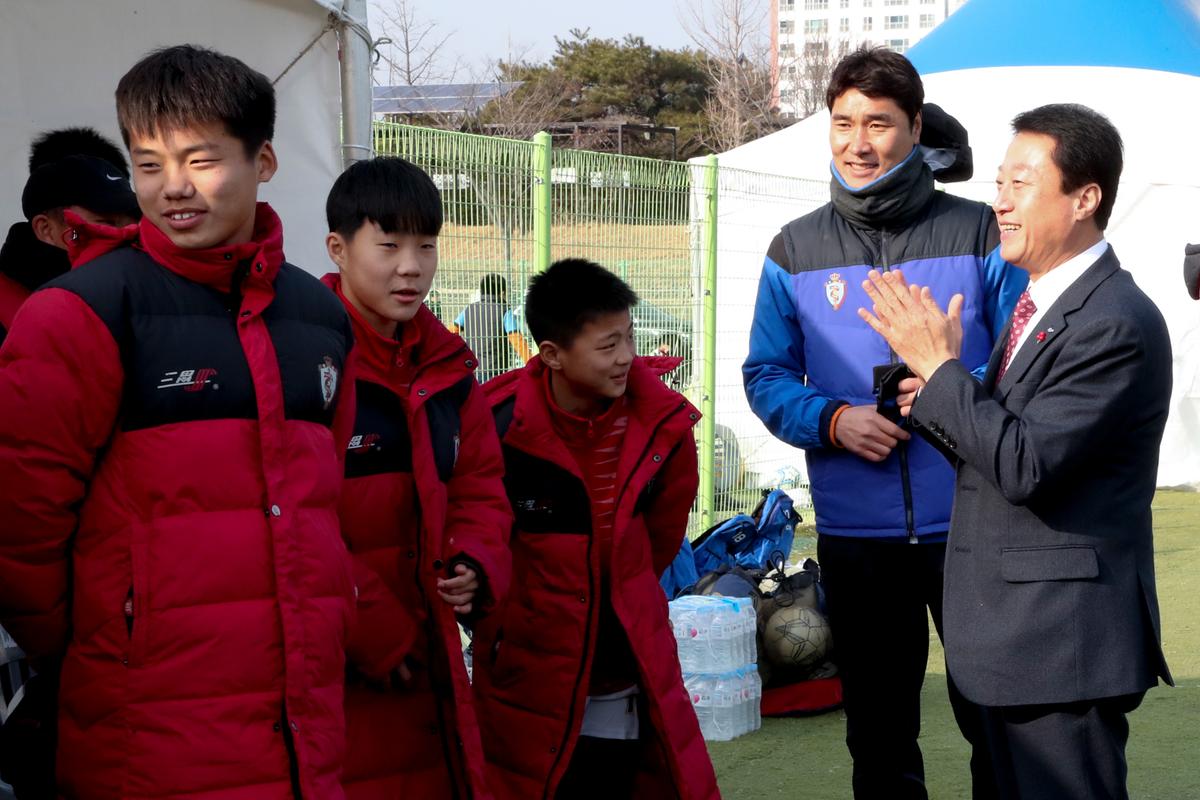 2019 시즌 축구 동계전지훈련 인터뷰