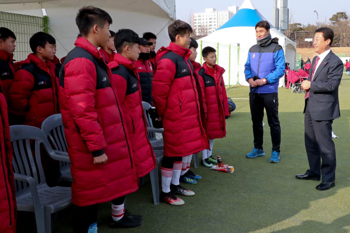 2019 시즌 축구 동계전지훈련 인터뷰