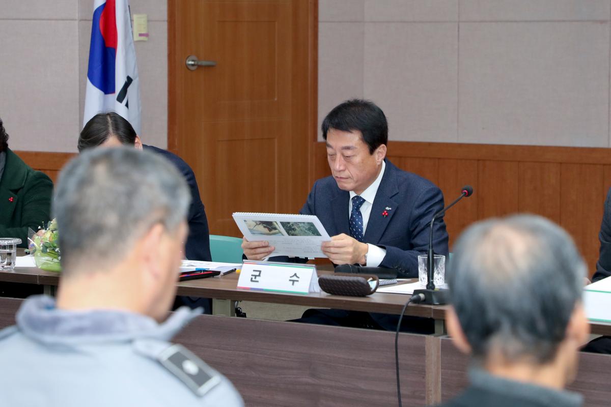대병면 면정 보고 및 군민과의 대화의 시간