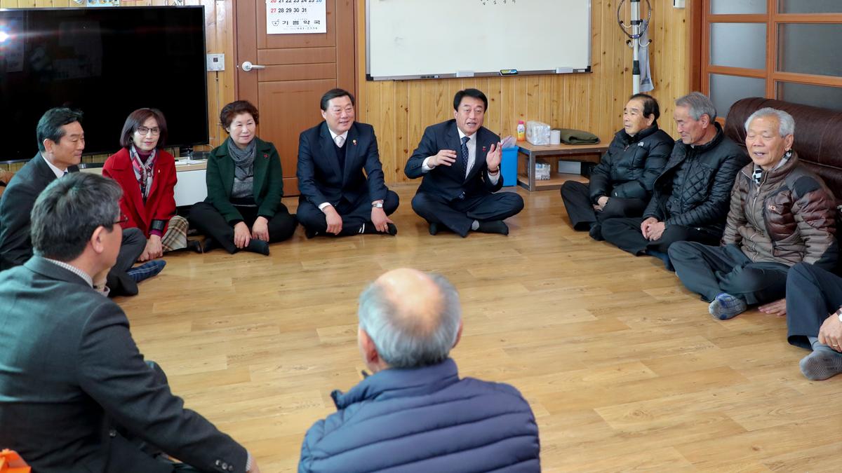 대병면 면정 보고 및 군민과의 대화의 시간