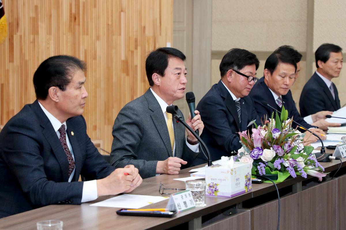 묘산면 면정 보고 및 군민과의 대화의 시간