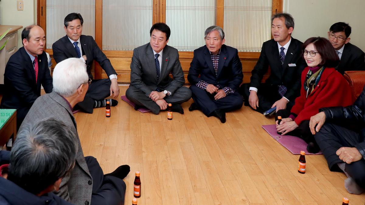 적중면 면정 보고 및 군민과의 대화의 시간