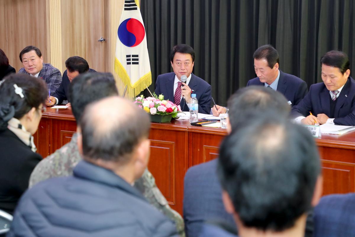 율곡면 면정 보고 및 군민과의 대화의 시간