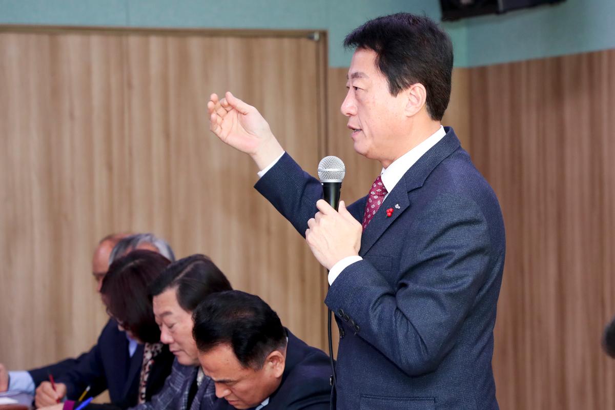 율곡면 면정 보고 및 군민과의 대화의 시간