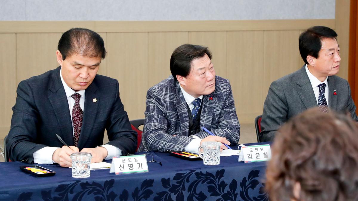 가야면 면정 보고 및 군민과의 대화의 시간