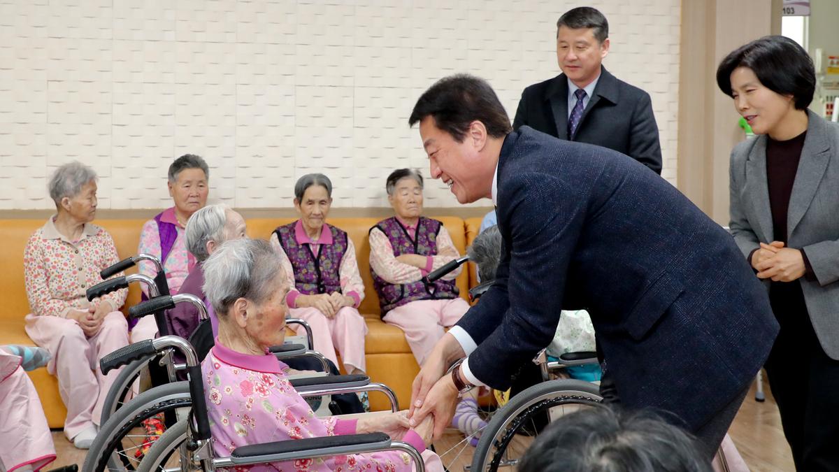 설 명절맞이 사회복지시설 방문