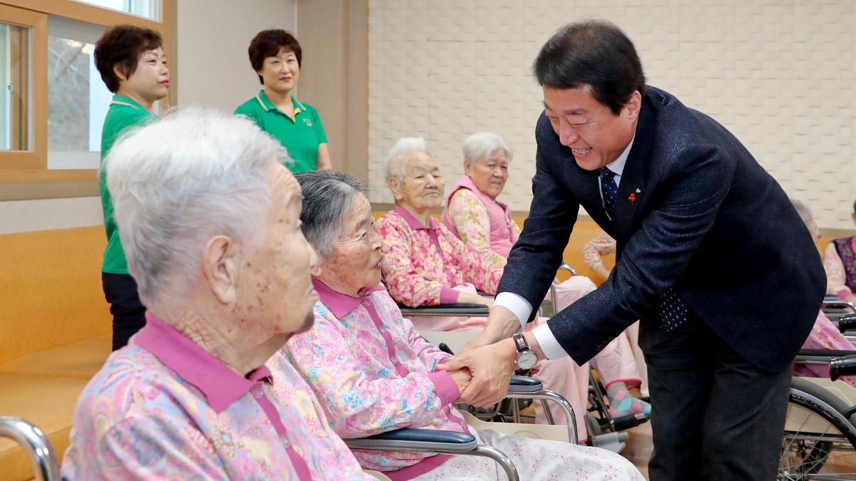 설 명절맞이 사회복지시설 방문
