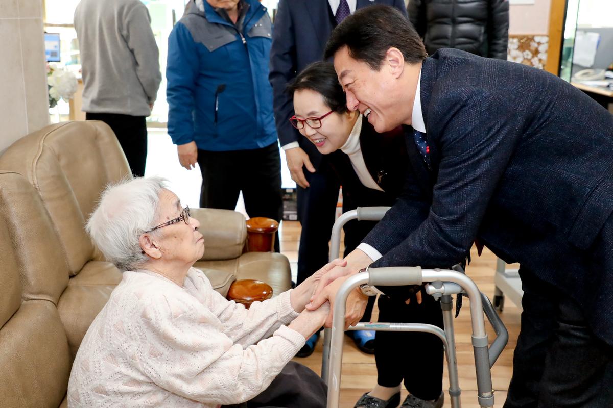 설 명절맞이 사회복지시설 방문