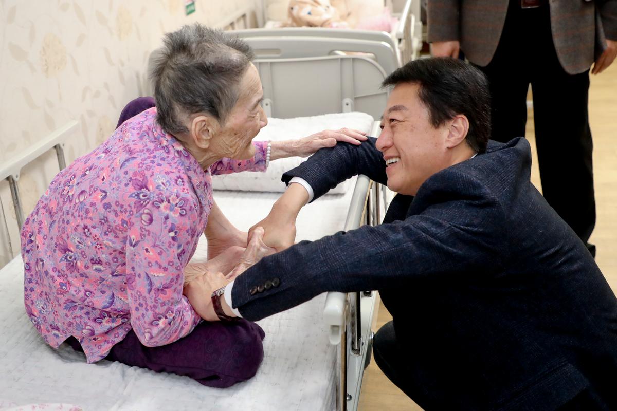 설 명절맞이 사회복지시설 방문