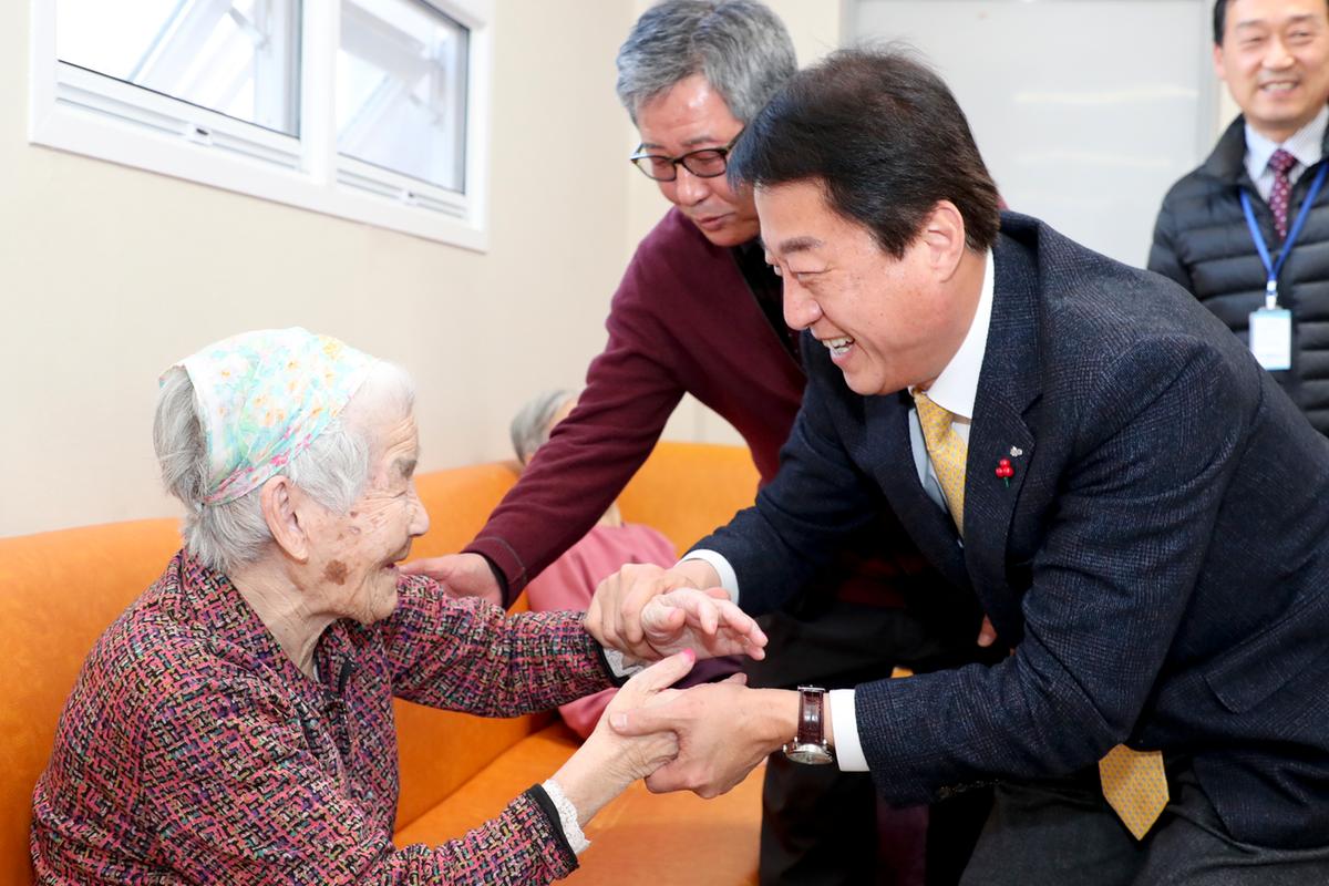 설 명절맞이 사회복지시설(청덕,적중,초계,율곡)방문