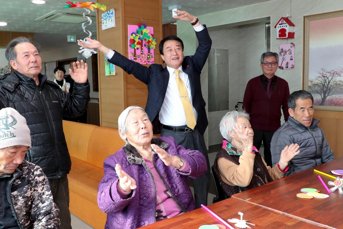 설 명절맞이 사회복지시설(청덕,적중,초계,율곡)방문