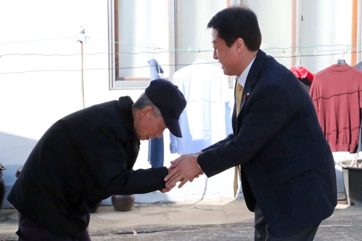 설 명절맞이 사회복지시설(청덕,적중,초계,율곡)방문