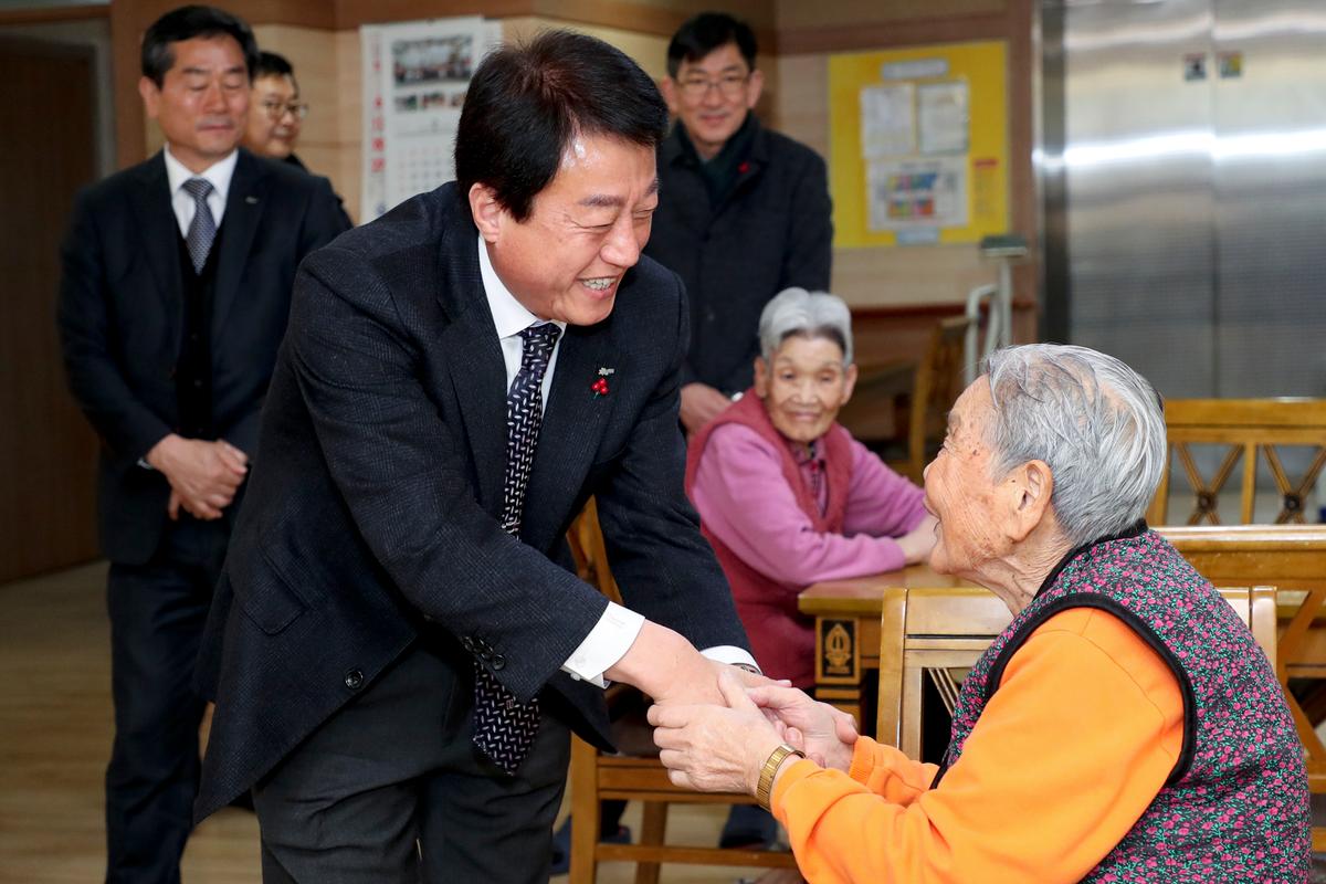 설 명절맞이 사회복지시설 방문