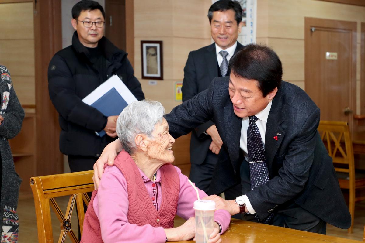 설 명절맞이 사회복지시설 방문
