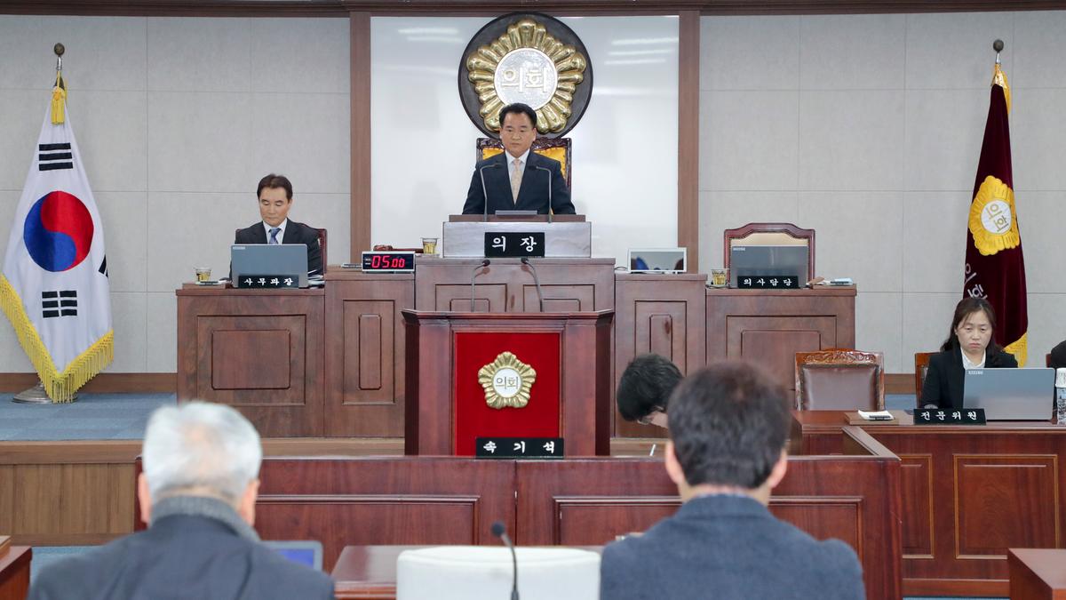 제231회 합천군의회 임시회 1차 본회의