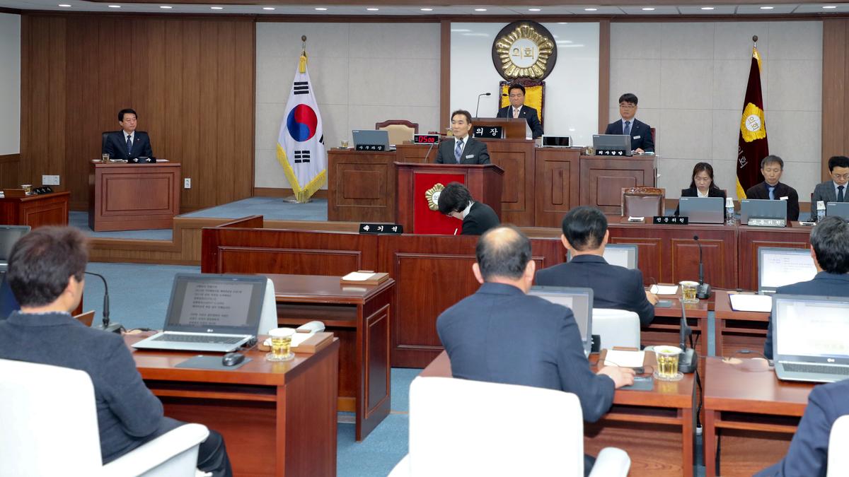 제231회 합천군의회 임시회 1차 본회의