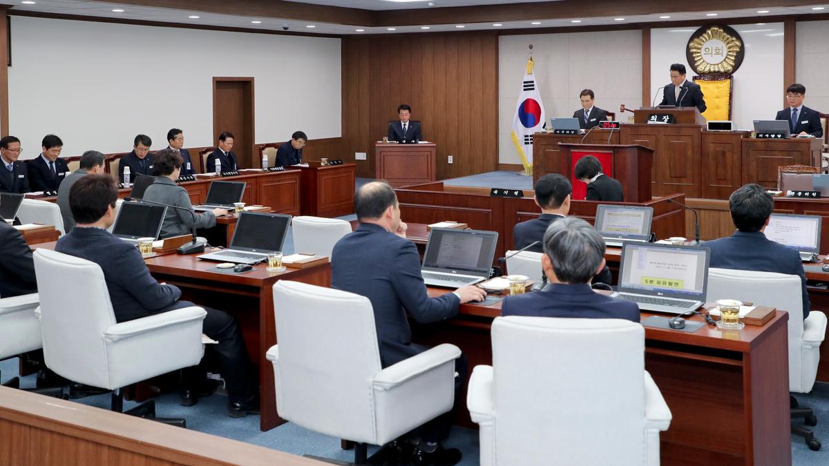 제231회 합천군의회 임시회 1차 본회의