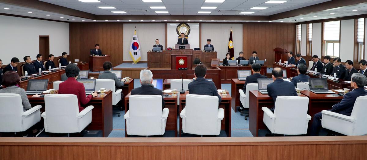 제231회 합천군의회 임시회 1차 본회의