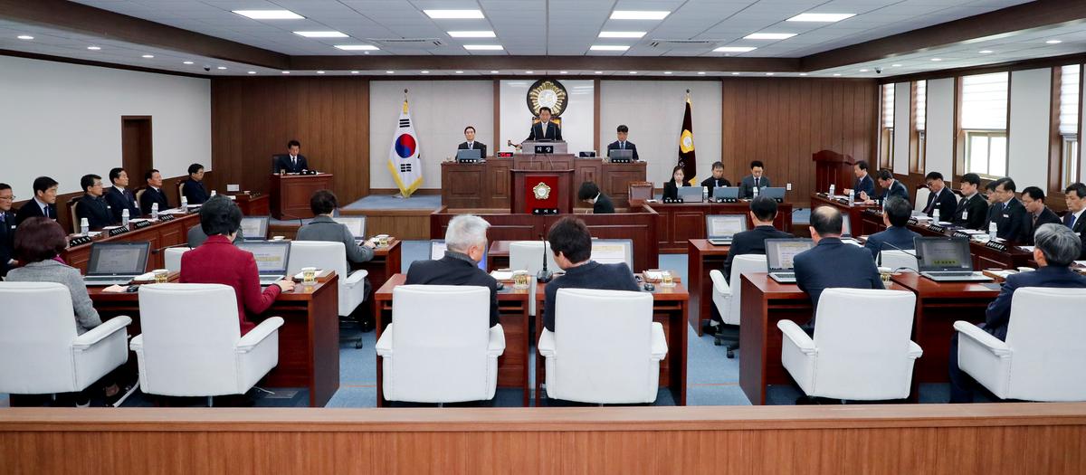 제231회 합천군의회 임시회 1차 본회의