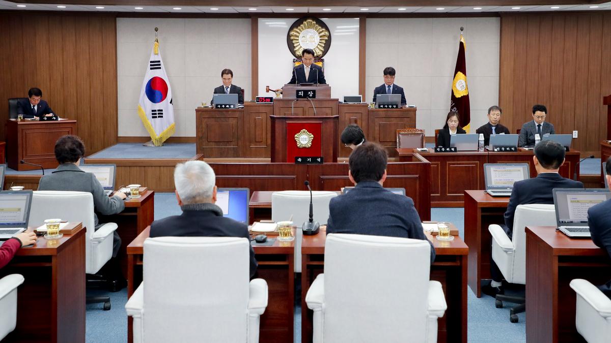 제231회 합천군의회 임시회 1차 본회의