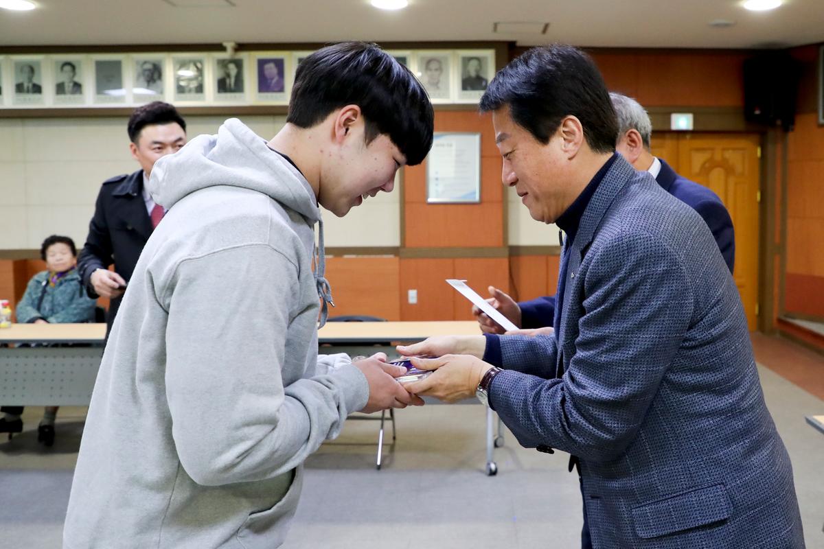 계수나무장학회 합천군 장학금 전달식