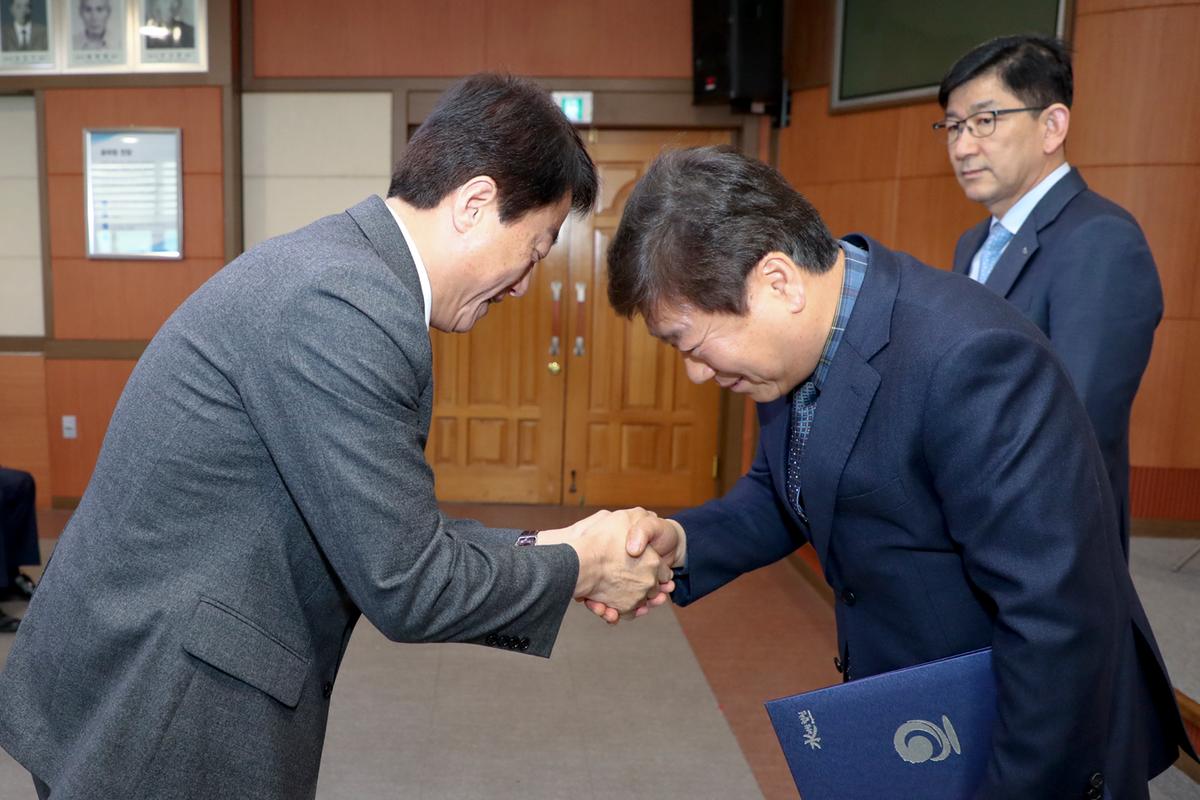2019년 3월 직원 정례조회
