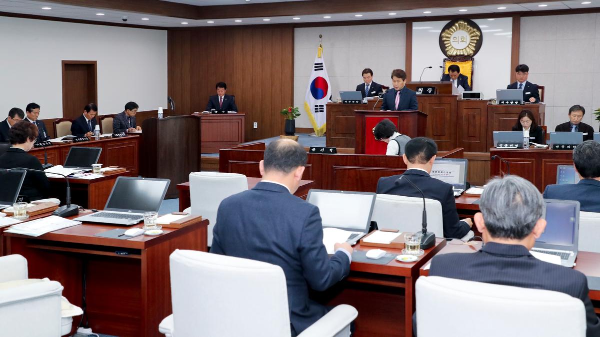 제232회 합천군의회 임시회 1차 본회의