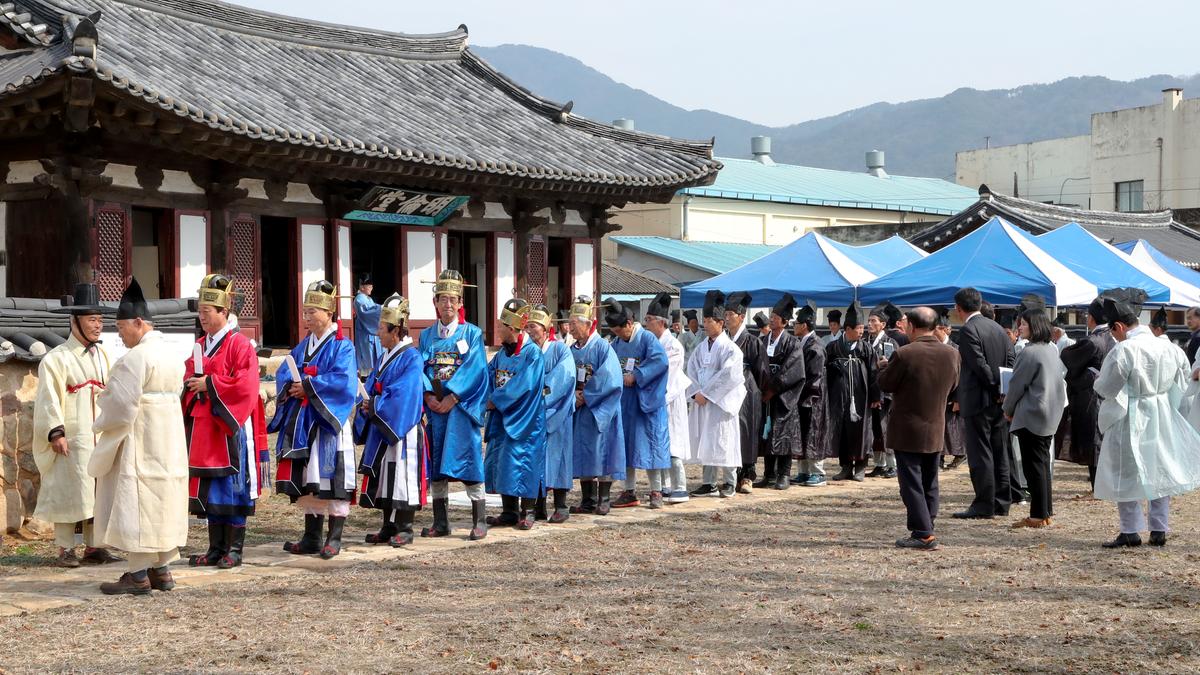 합천향교 춘향제 봉행