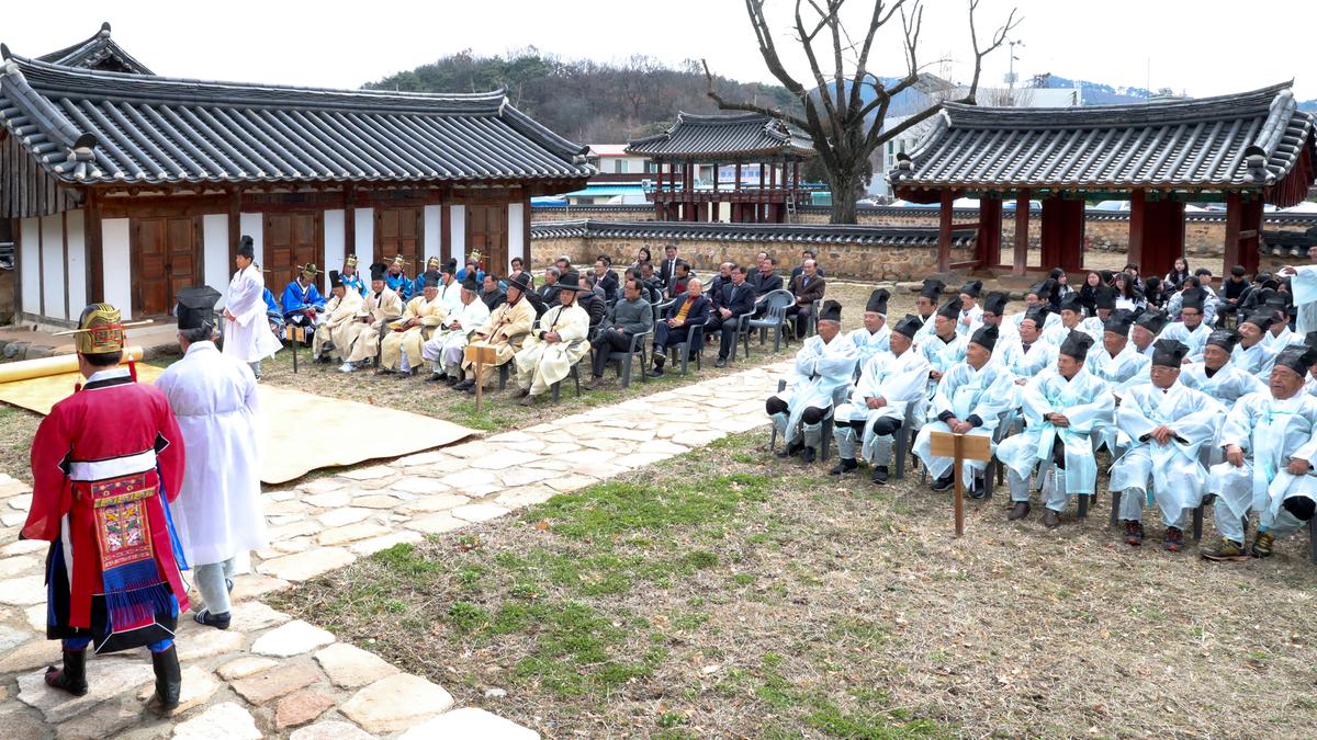 합천향교 춘향제 봉행