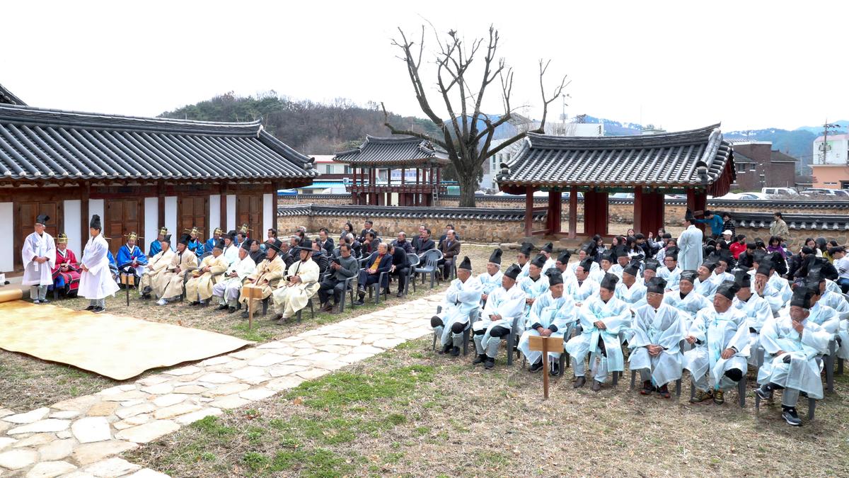 합천향교 춘향제 봉행