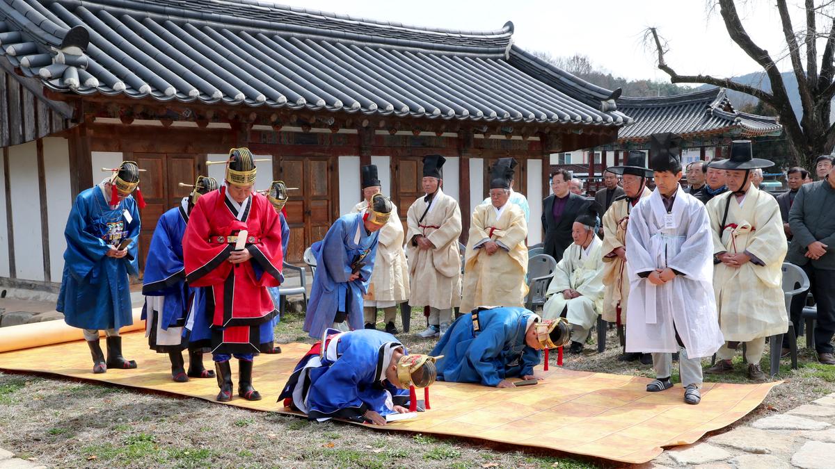 합천향교 춘향제 봉행