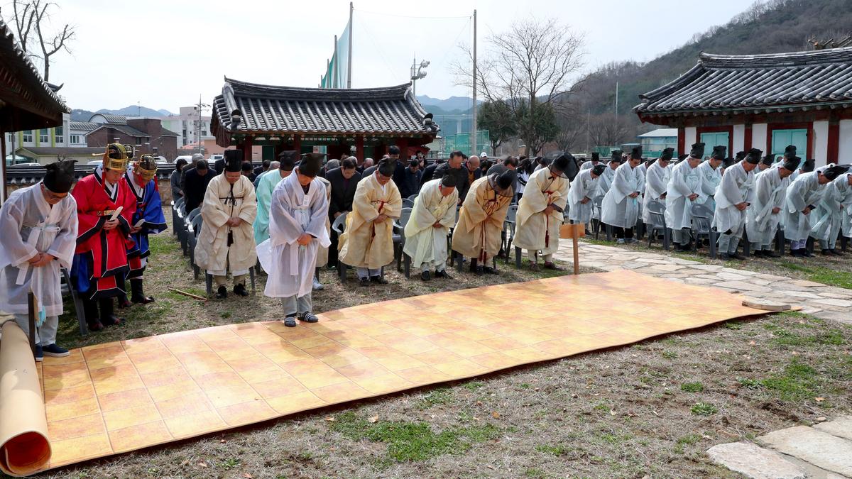 합천향교 춘향제 봉행