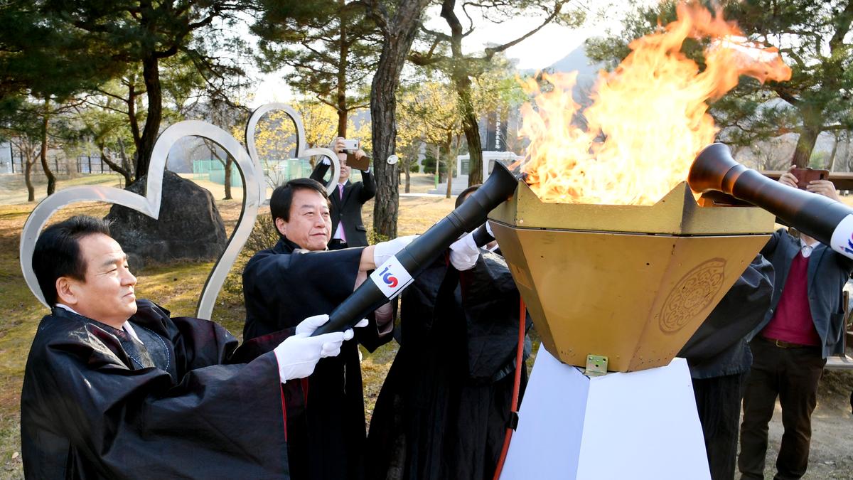 3․1독립만세운동 100주년기념 횃불릴레이 행사 성화 채화 및 안치식