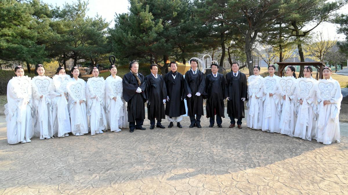 3․1독립만세운동 100주년기념 횃불릴레이 행사 성화 채화 및 안치식