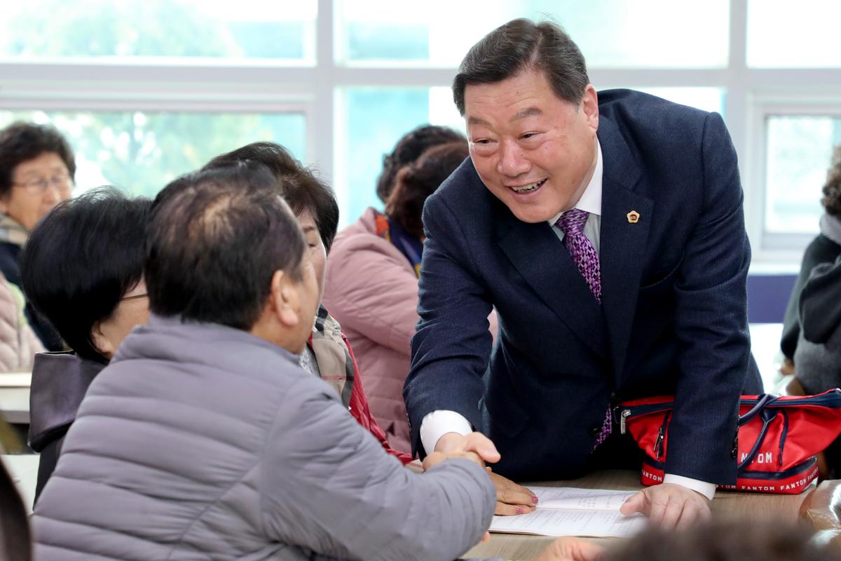 (사)대한노인회 합천군지회 부설 노인대학 입학식