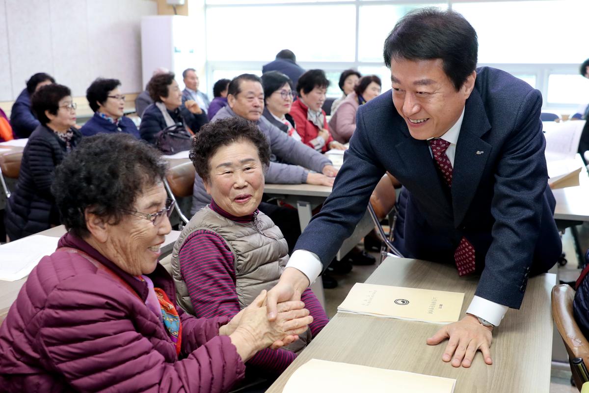 (사)대한노인회 합천군지회 부설 노인대학 입학식