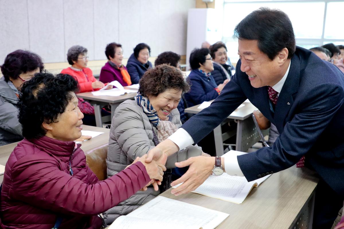(사)대한노인회 합천군지회 부설 노인대학 입학식