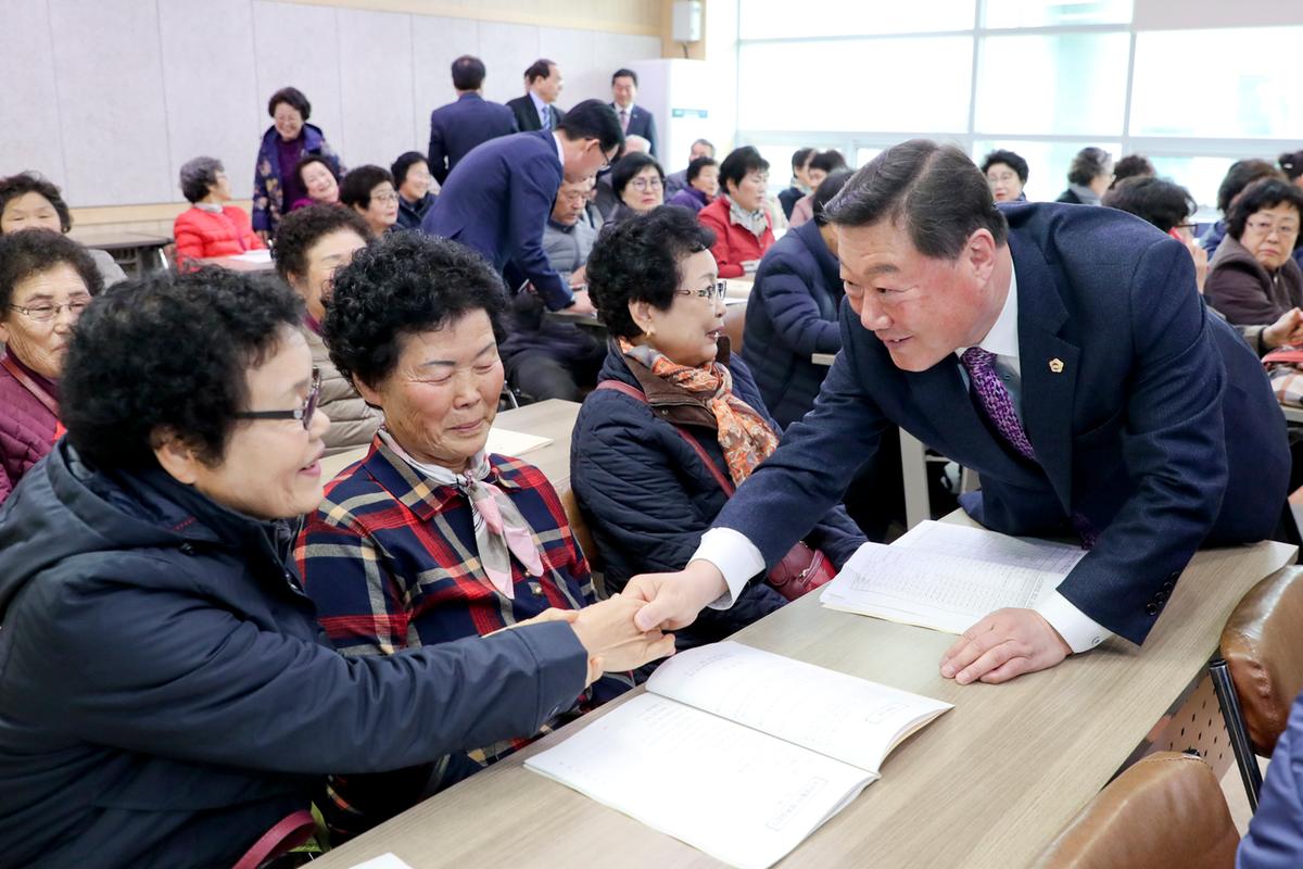 (사)대한노인회 합천군지회 부설 노인대학 입학식