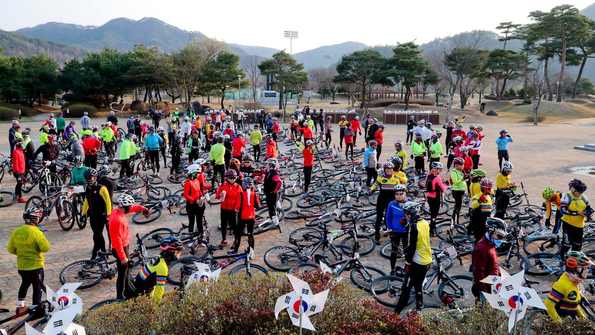 3·15의거 조국통일 기원 국토 자전거 종주 행사