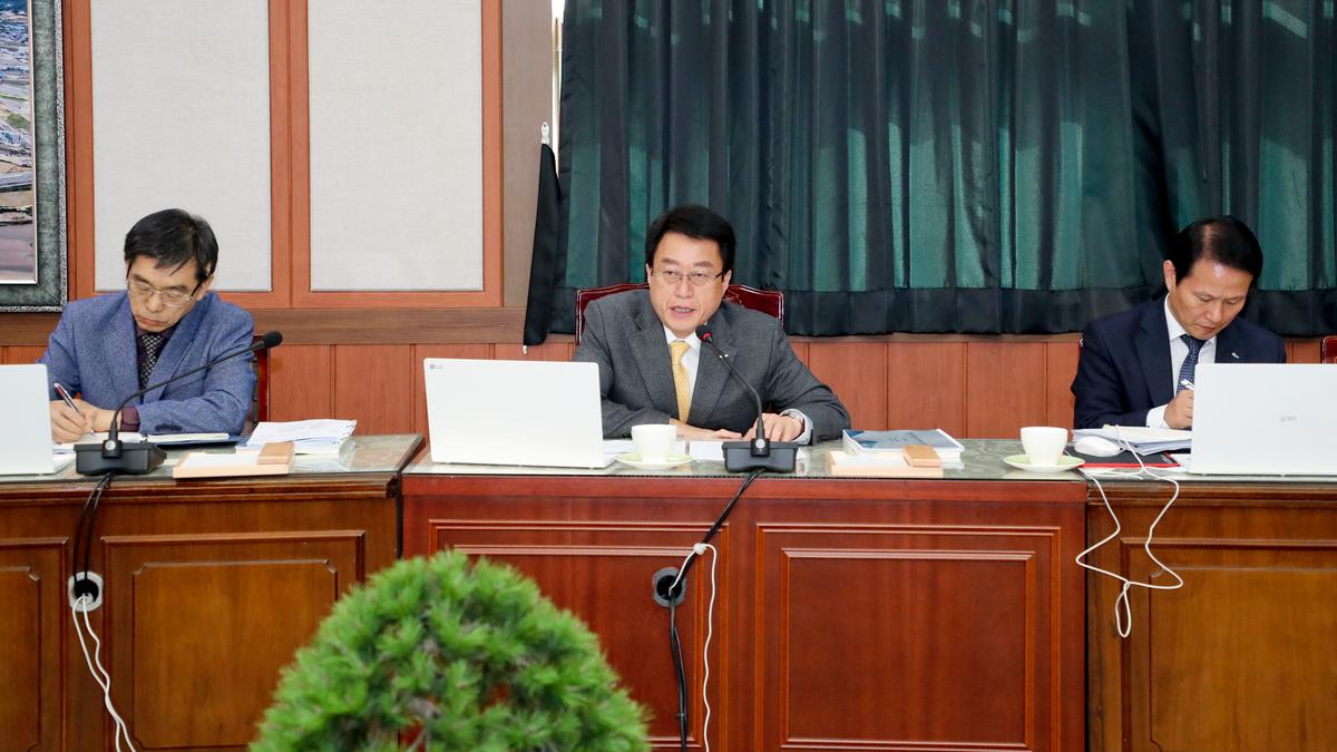 군수 주재 간부회의